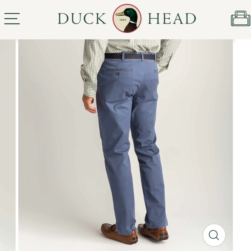 Men’s Duck Head Gold School Chino Pants